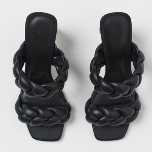 H&M leather heels